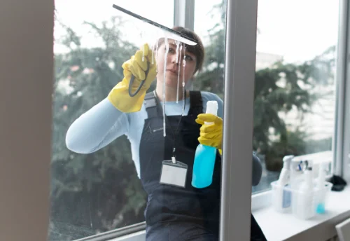 Nettoyage de vitres intérieures et extérieures à Ubraye